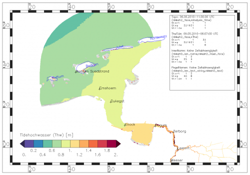 Darstellung von georeferenzierten Texten aus Text-Variablen