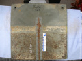 Picture 3: Rust creep test at the scribe of a sample from long-term exposure