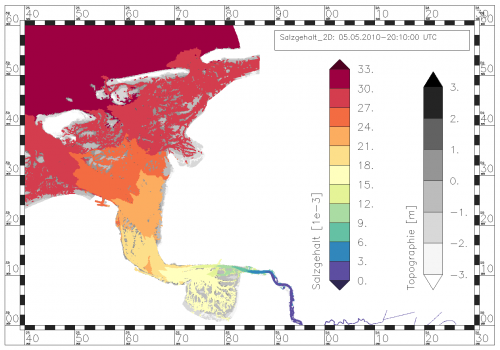 Face data visualized by fill area symbolization