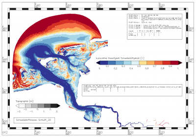 cumulative frequency with which the suspended sediment value is in the range between 0.0 kg/m**3 and 0.031600 kg/m**3