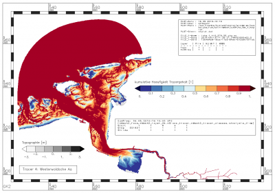 cumulative frequency with which the tracer from the Westerwoldsche Aa is in the range between 0.0 [-] and 0.031620 [-]